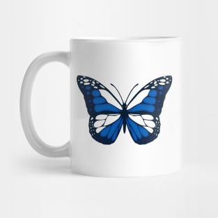 Scottish Flag Butterfly Mug
